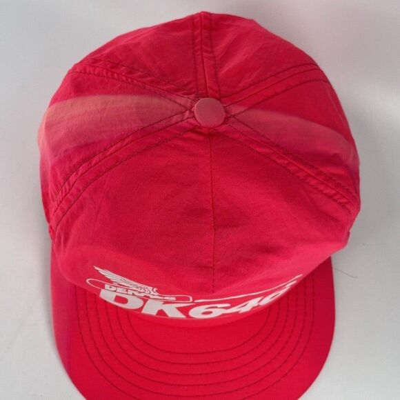 Dekalb DK646 Neon Pink Snap Back Farmer Hat Cap Ag Seed Corn Swingster USA KCMO - Picture 3 of 10